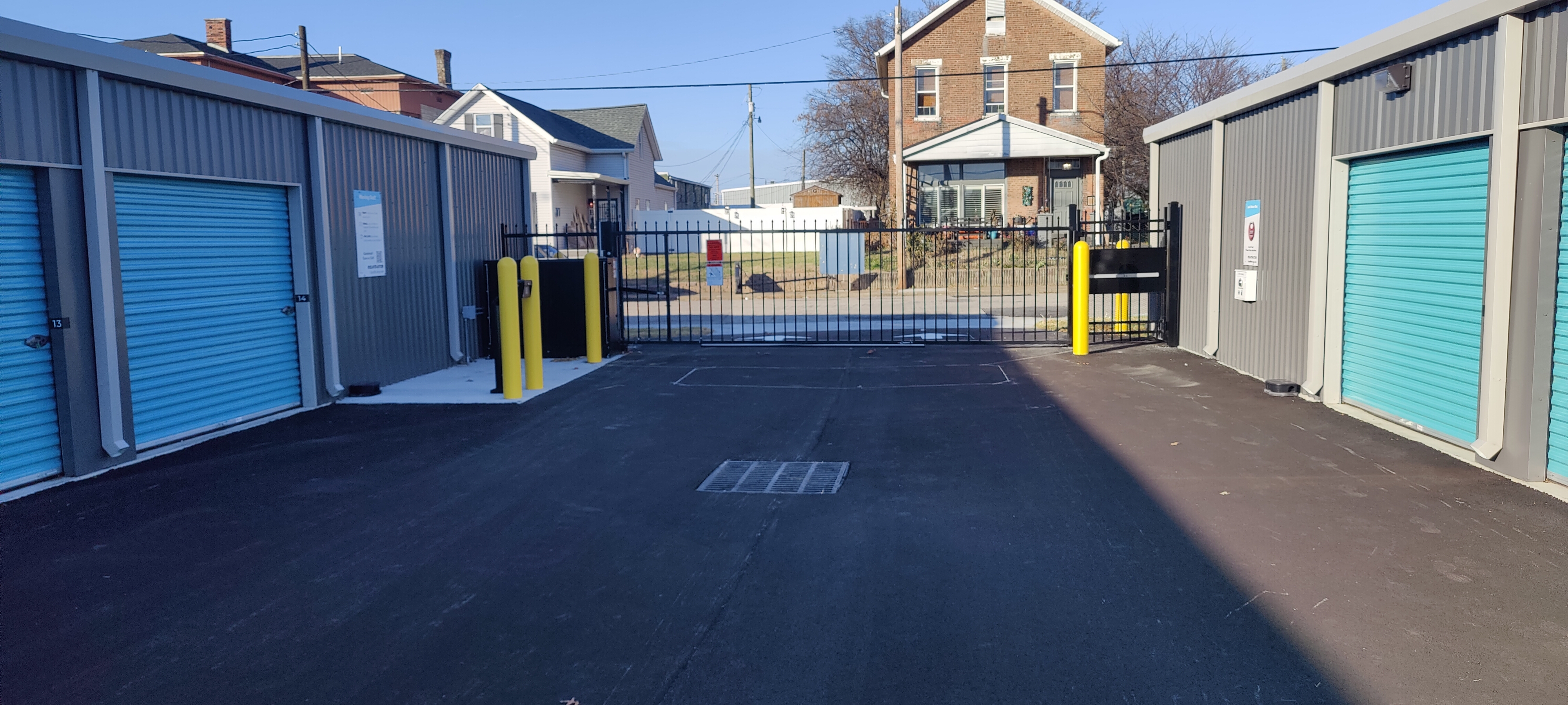 Secure gated entrance